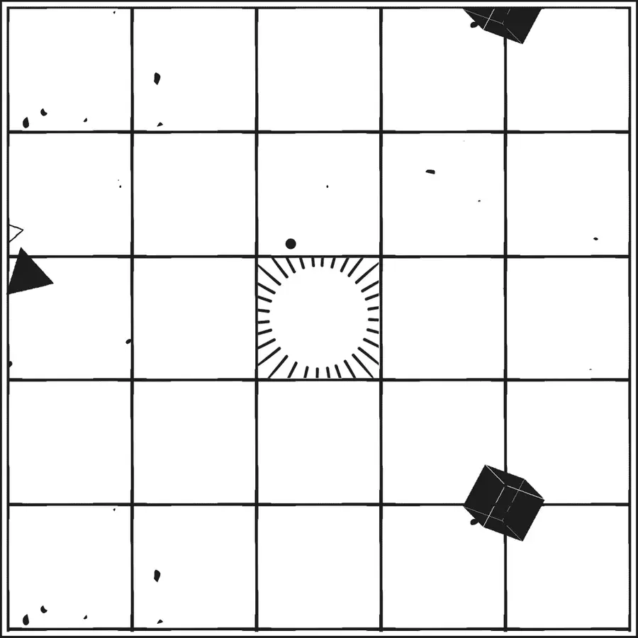 bingo grid with writing prompts