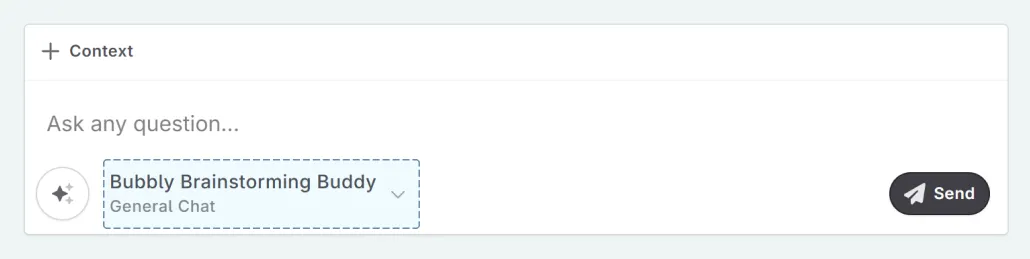 How to change the AI model in chat