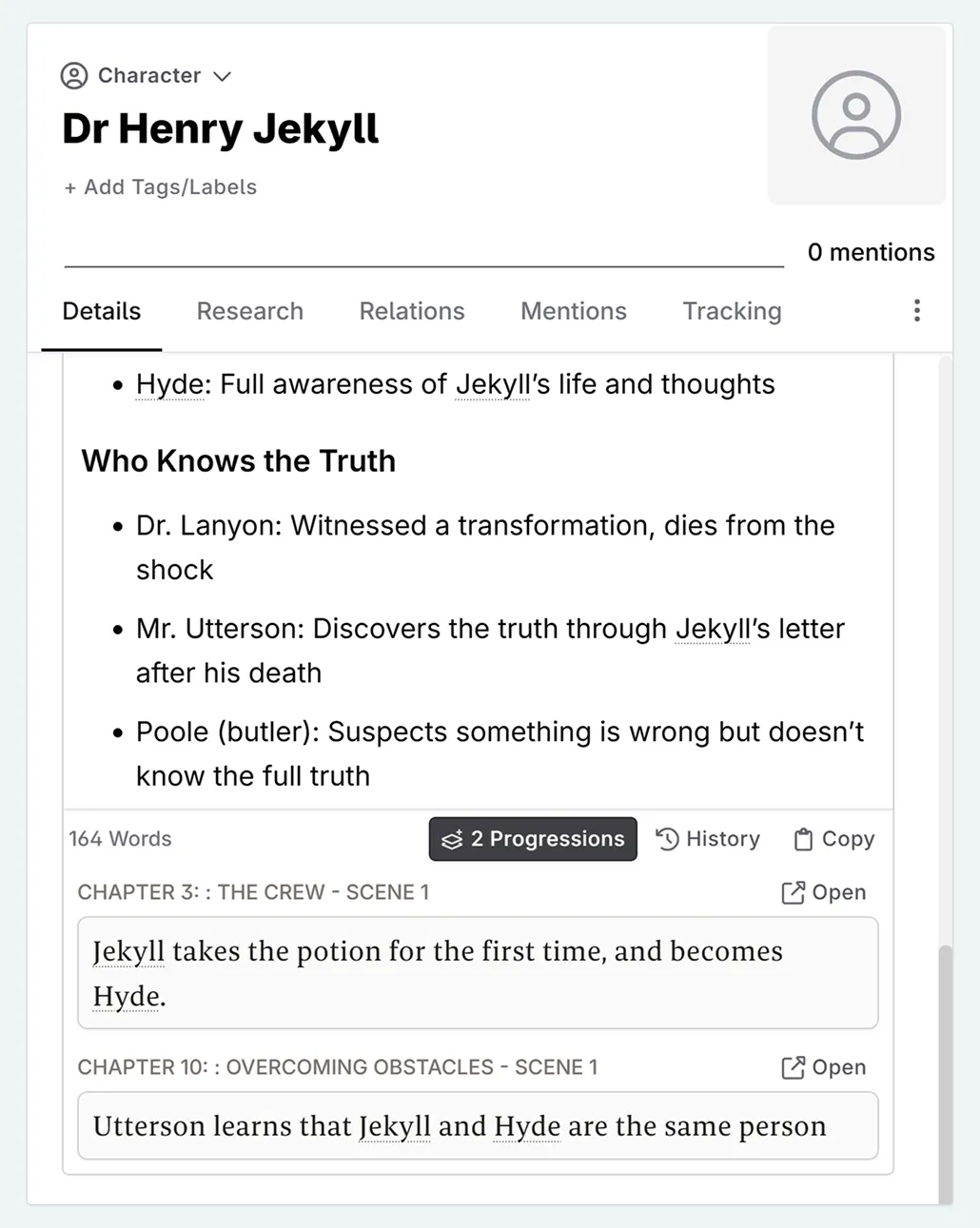 codex entry for Jekyll and Hyde