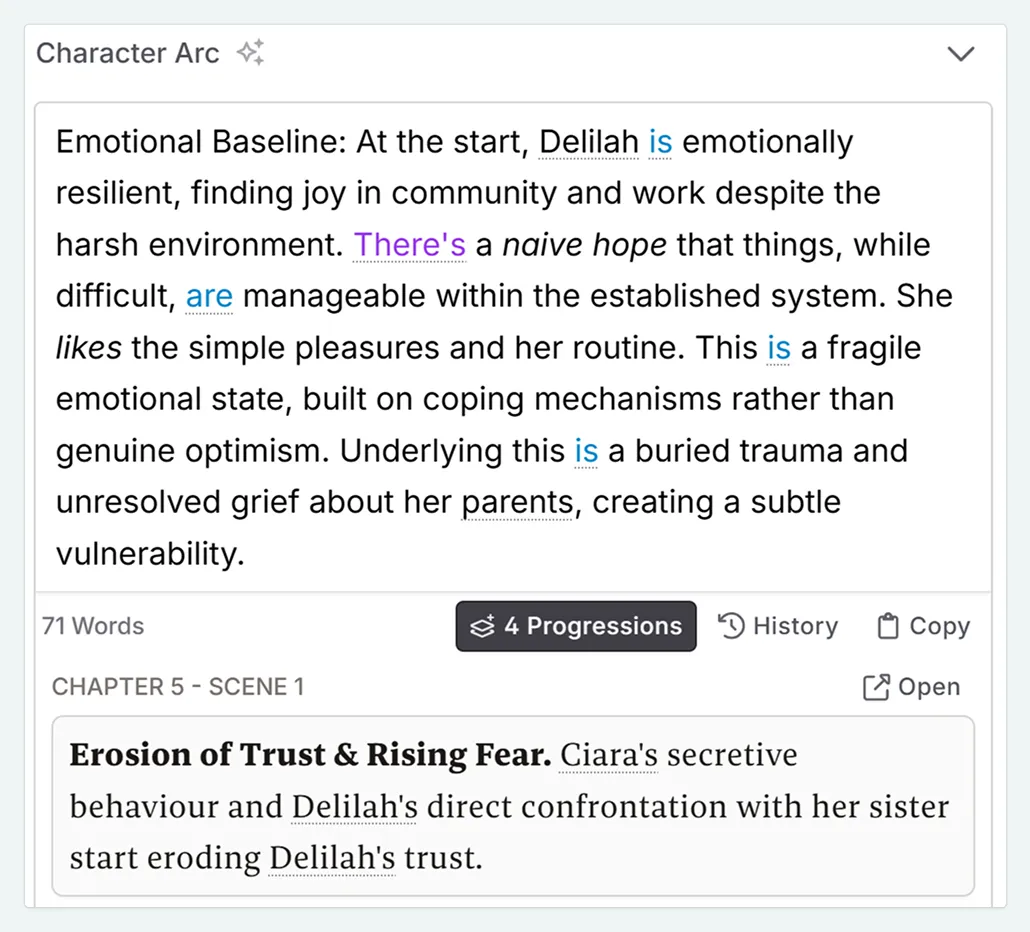 Codex entry addition