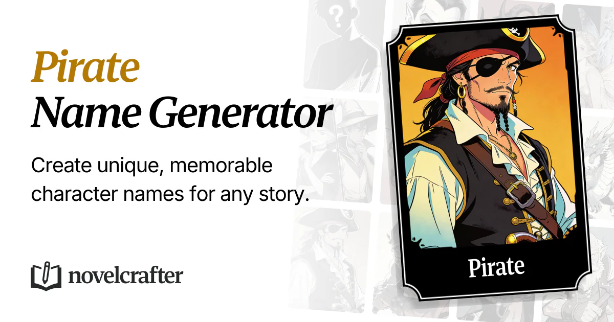 Pirate Name Generator - Free Fantasy Name Ideas