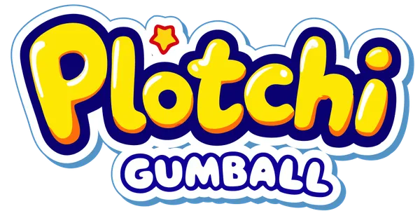 Logo for the game 'Plotchi Gumball'
