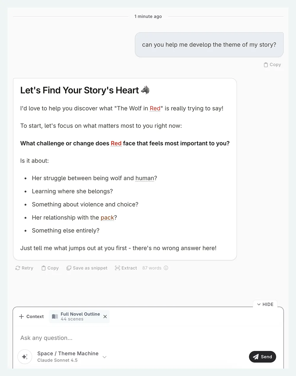Theme Machine Preset in action